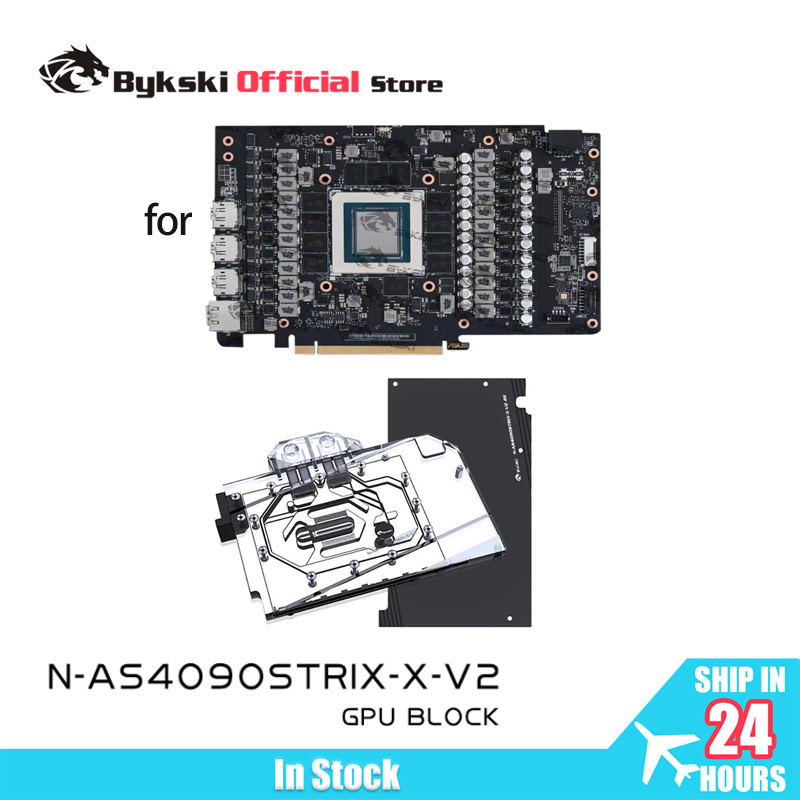 Bykski GPU Block Use for ASUS  - đánh giá và giá Rtx 4090 Water Block