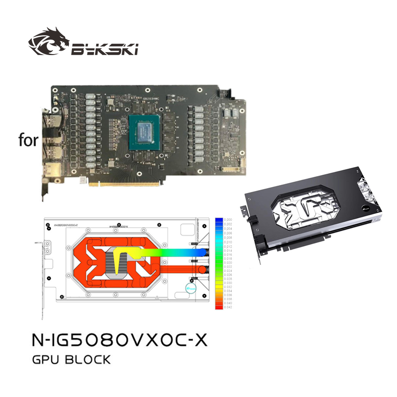 Bykski N-IG5080VXOC-X GPU Bloc - đánh giá và giá Rtx 5080 16Gb