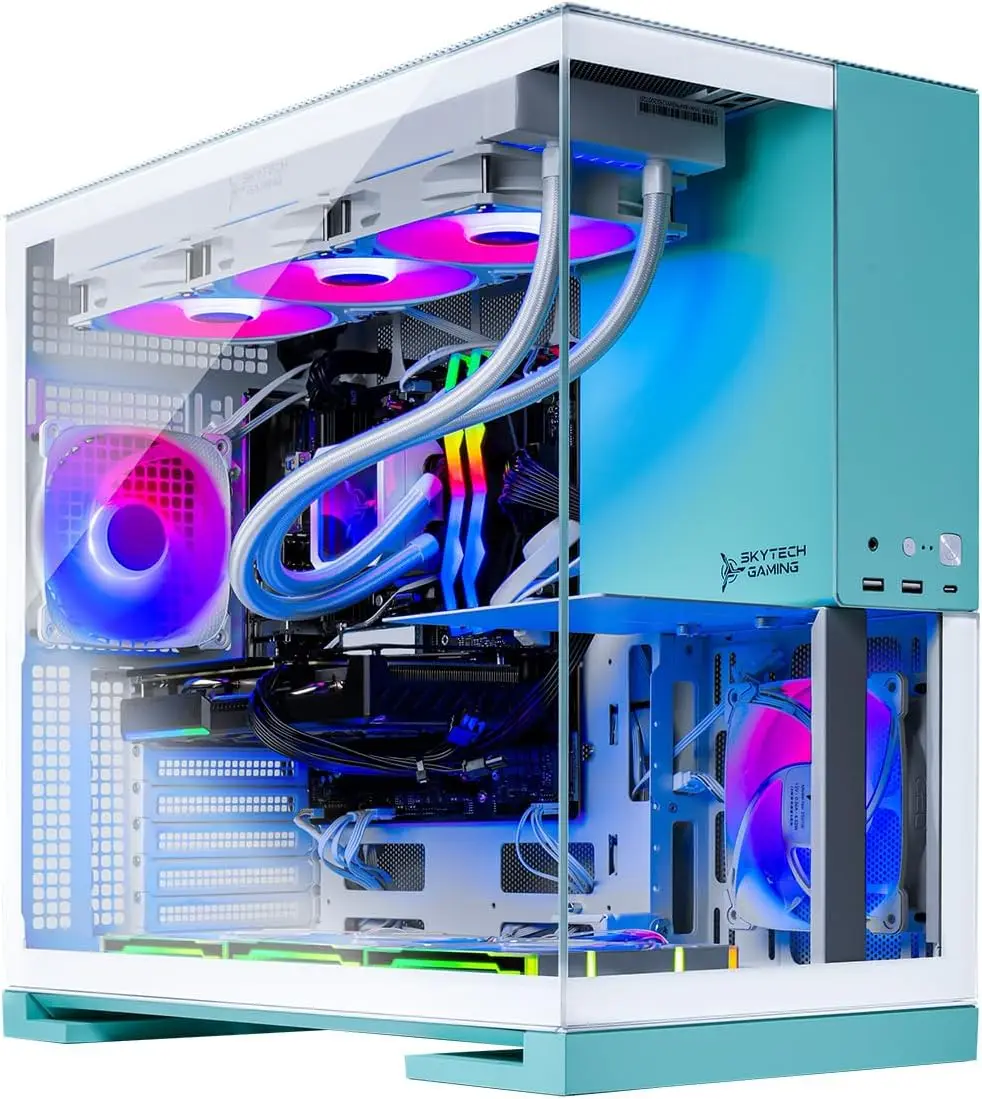 Skytech Gaming Aqua Desktop Pc - đánh giá và giá Rtx 5080 16Gb