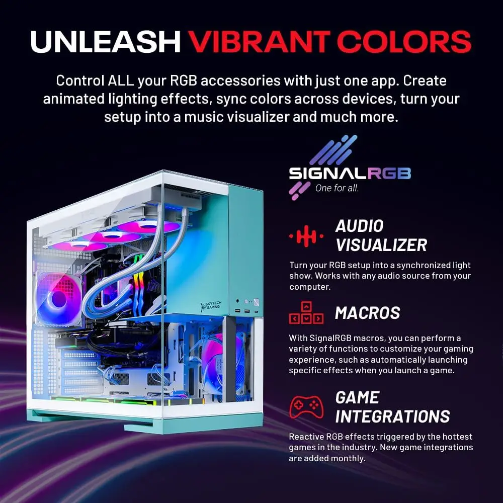 Skytech Gaming Aqua Desktop Pc - đánh giá và giá Rtx 5080 16Gb