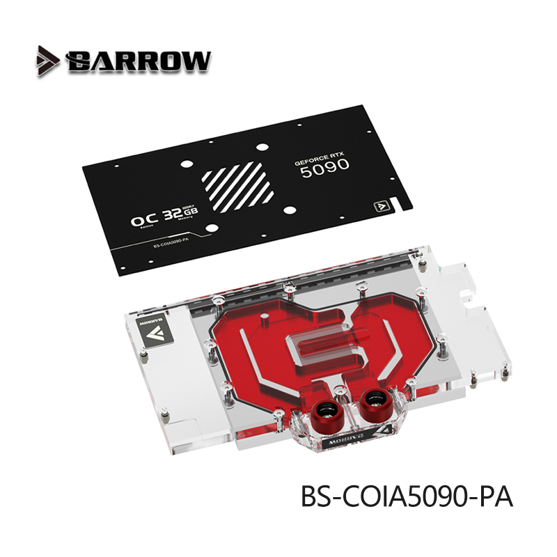 Barrow BS-COIA5090-PA GPU Wate - đánh giá và giá Rtx 5090 32Gb