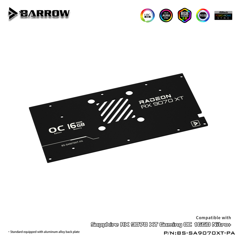 GPU Water Block For SAPPHIRE R - đánh giá và giá Rx 9070 Xt
