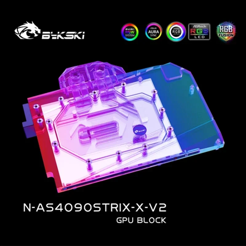 Bykski GPU Block Use for ASUS  - đánh giá và giá Rtx 4090 Water Block