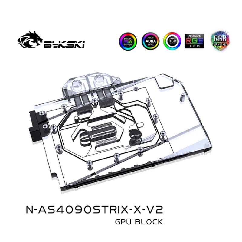 Bykski GPU Block Use for ASUS  - đánh giá và giá Rtx 4090 Water Block